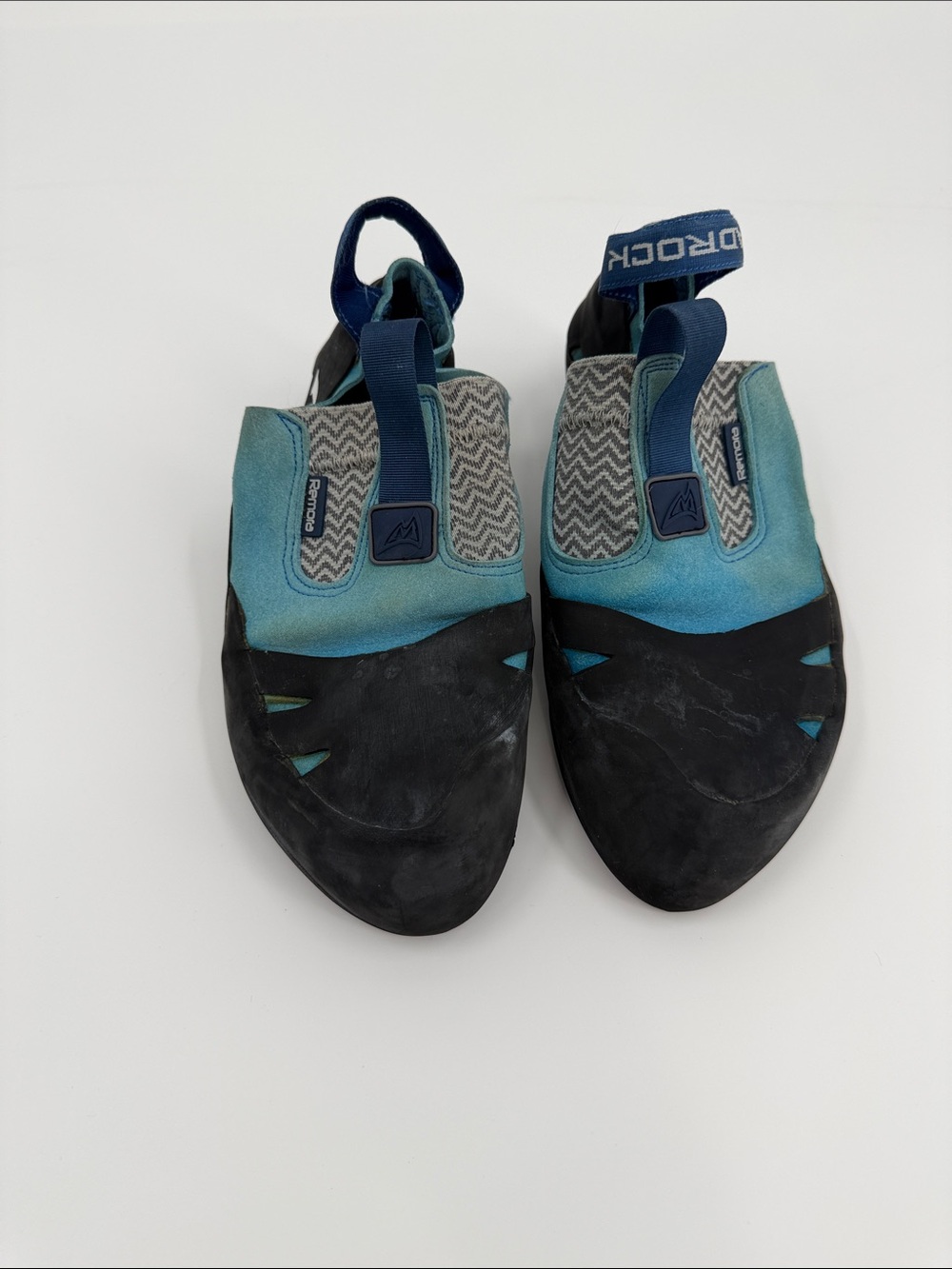 Men’s Blue Teal Climbing Shoes - Remora - Picture 2 of 8